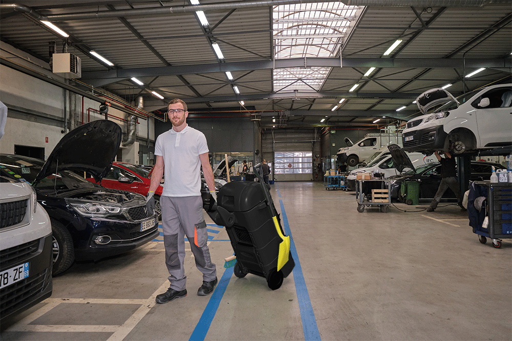 Beeclean Absorb garage 3